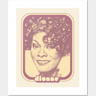 Dionne Warwick // Retro Style 70s Aesthetic Fan Design Posters and Art